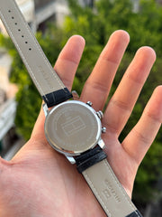 Tommy leather chronograph