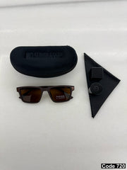 Cartier square polarised sunglasses