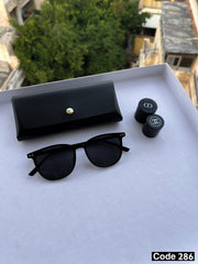 Large wayfarer sunglasses code 286