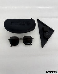 Rayban hexagonal polarised sunglasses