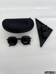 Rayban hexagonal polarised sunglasses