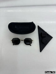 Rayban small hexagonal polarised sunglasses