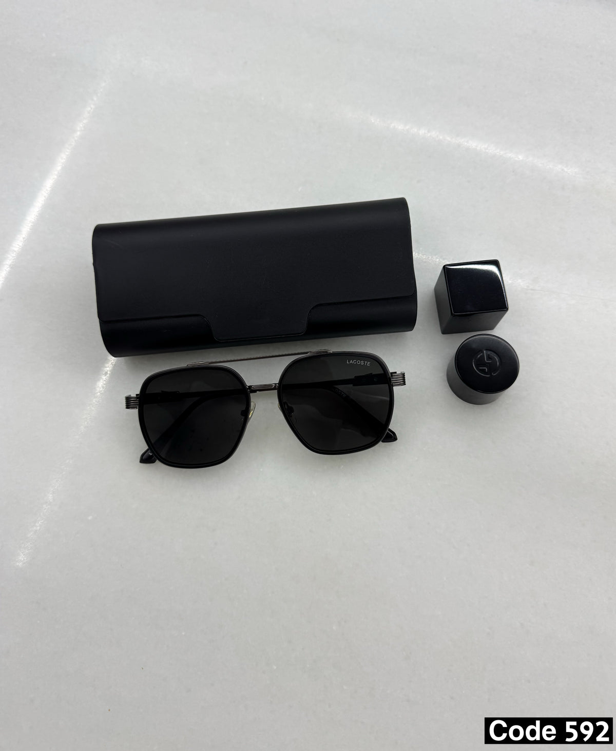 Large lacoste premium sunglasses