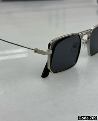 Small rectangular sunglasses