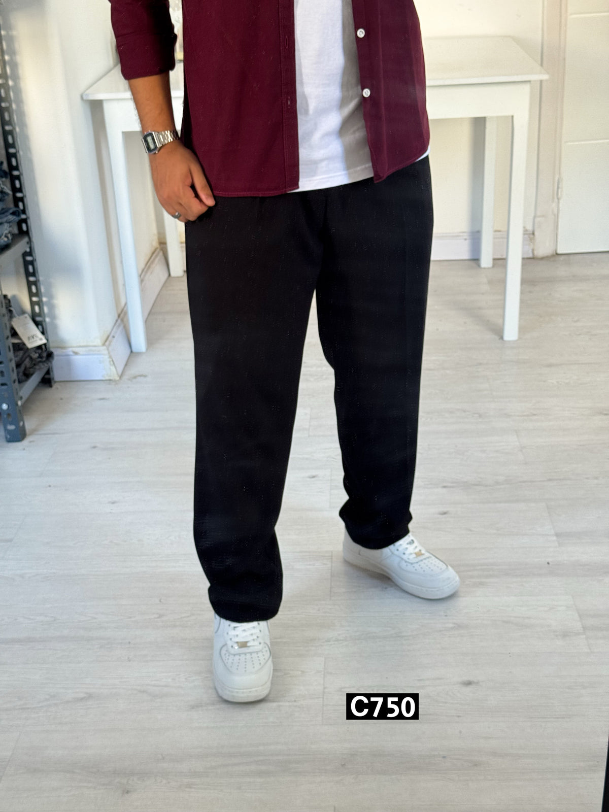 Tailored wide leg pants