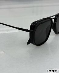 Large premium square sunglasses