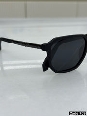 Police rectangle polarised sunglasses