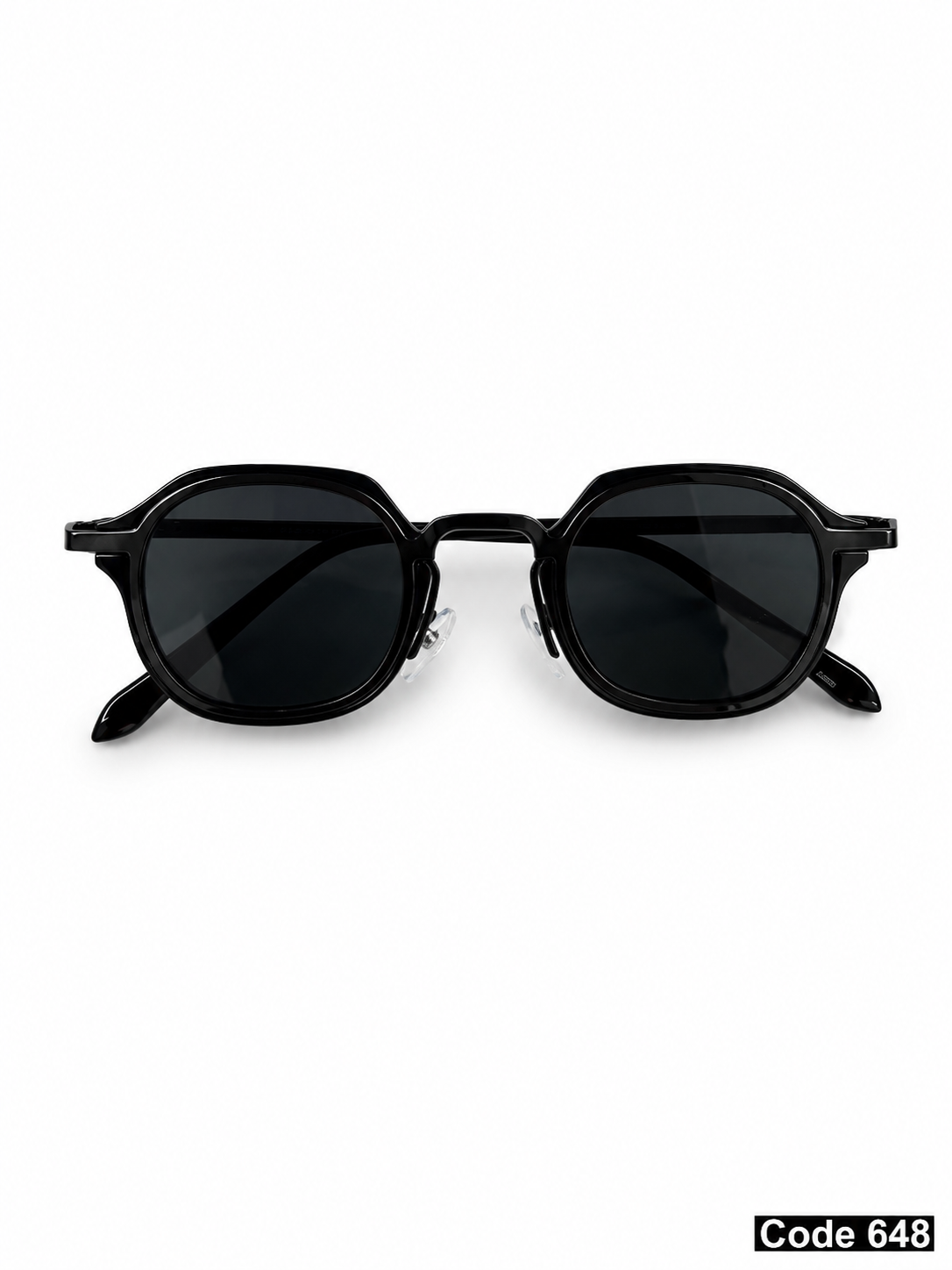 Small pentagon sunglasses