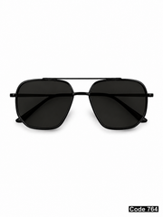 Large premium square sunglasses