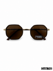 Rayban small hexagonal polarised sunglasses