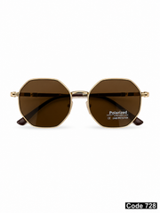 Rayban hexagonal polarised sunglasses