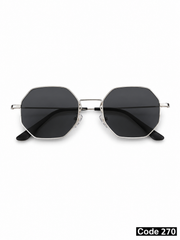 Small hexagonal sunglasses
