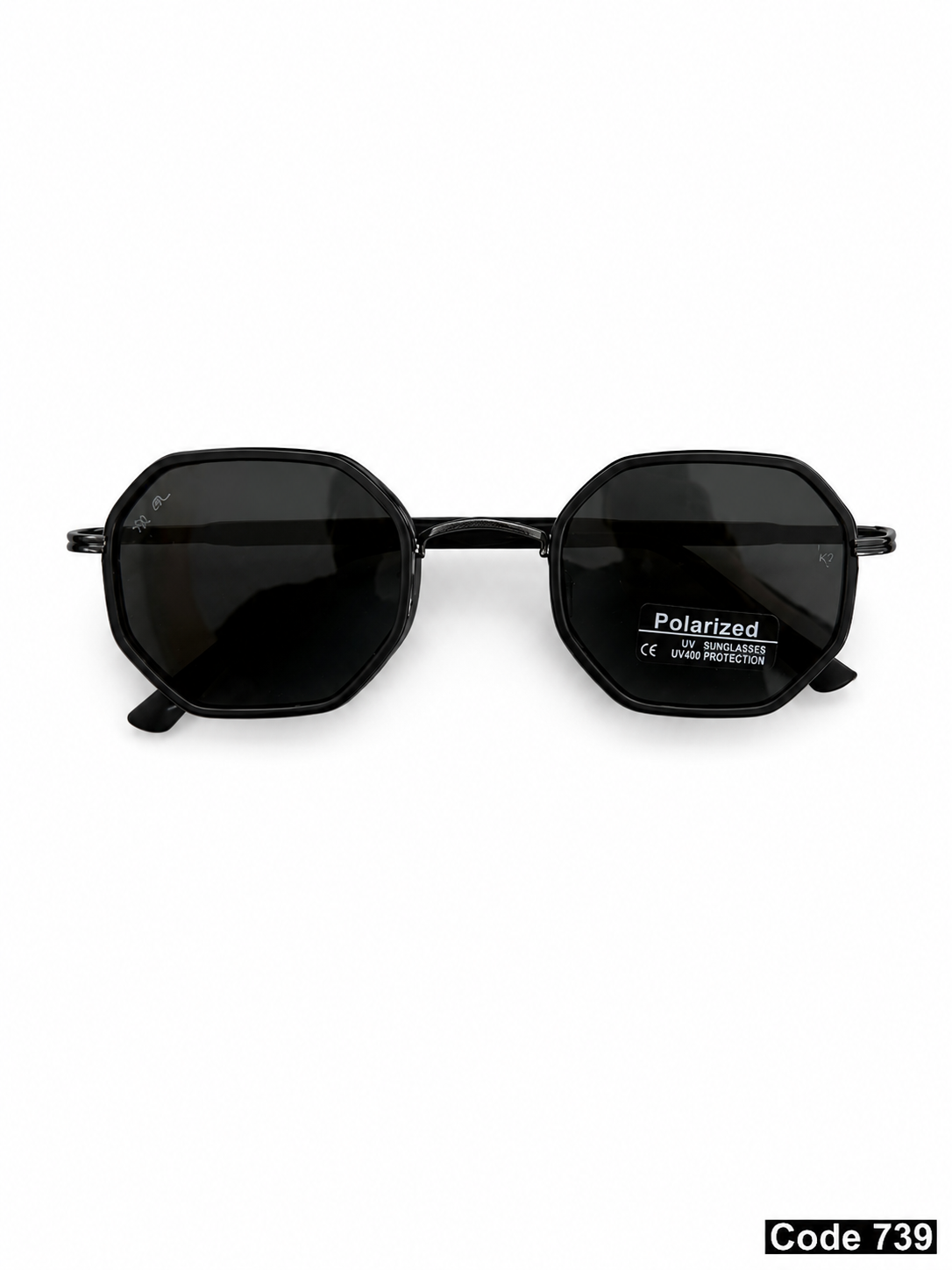 Rayban small hexagonal polarised sunglasses