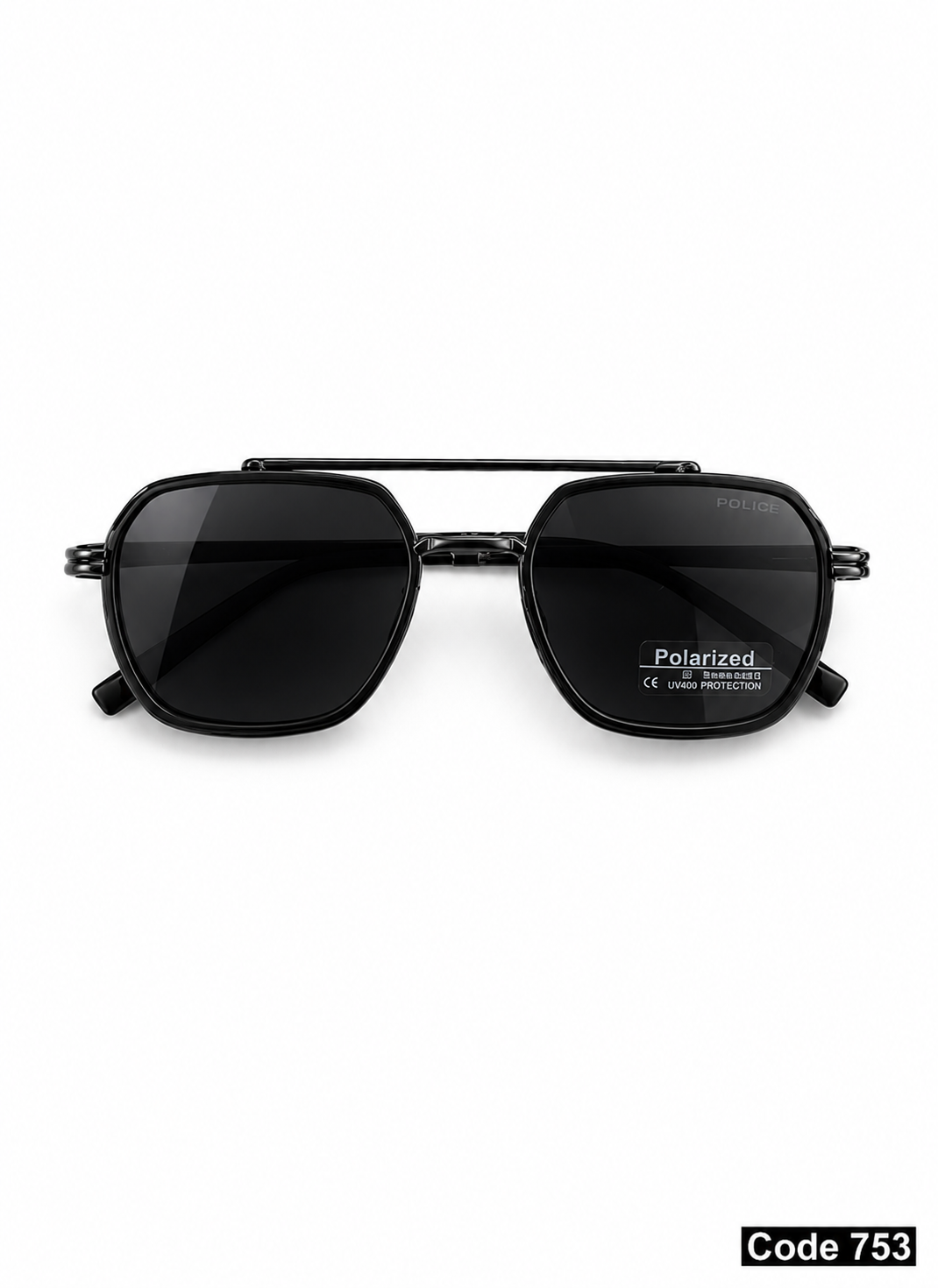 Police aviator polarised sunglasses
