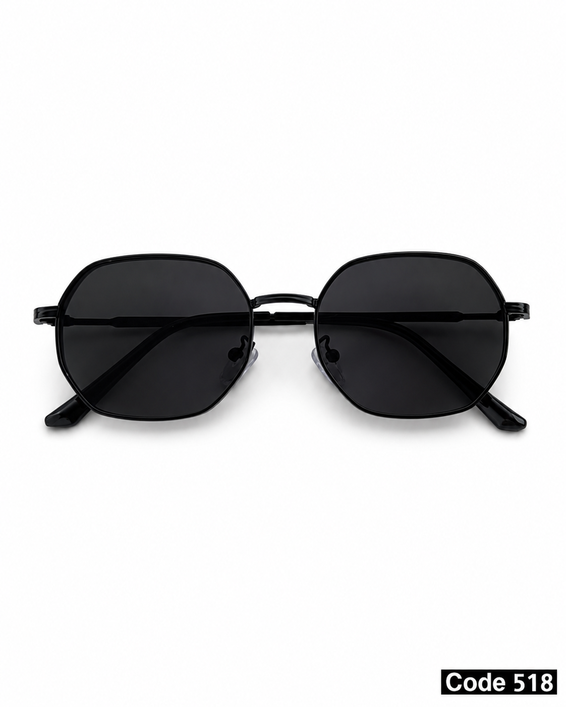Hexagonal premium sunglasses