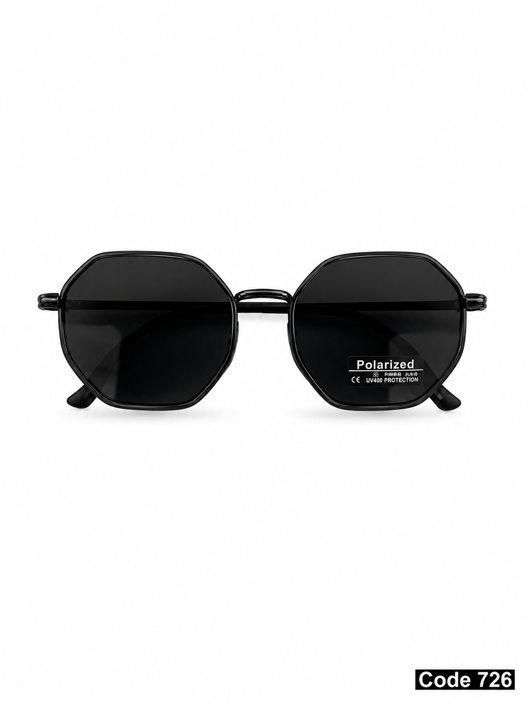 Rayban hexagonal polarised sunglasses