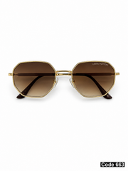 Lv hexagonal sunglasses uv400
